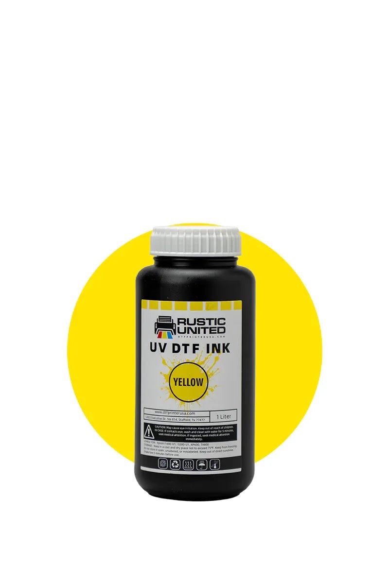 UV DTF INK YELLOW 1 LITER product photo