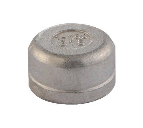 CAP100SS - 5/16"-18 THREADED CAP DIA: 1" X 1 1/2" SATIN STAINLESS STEEL product preview