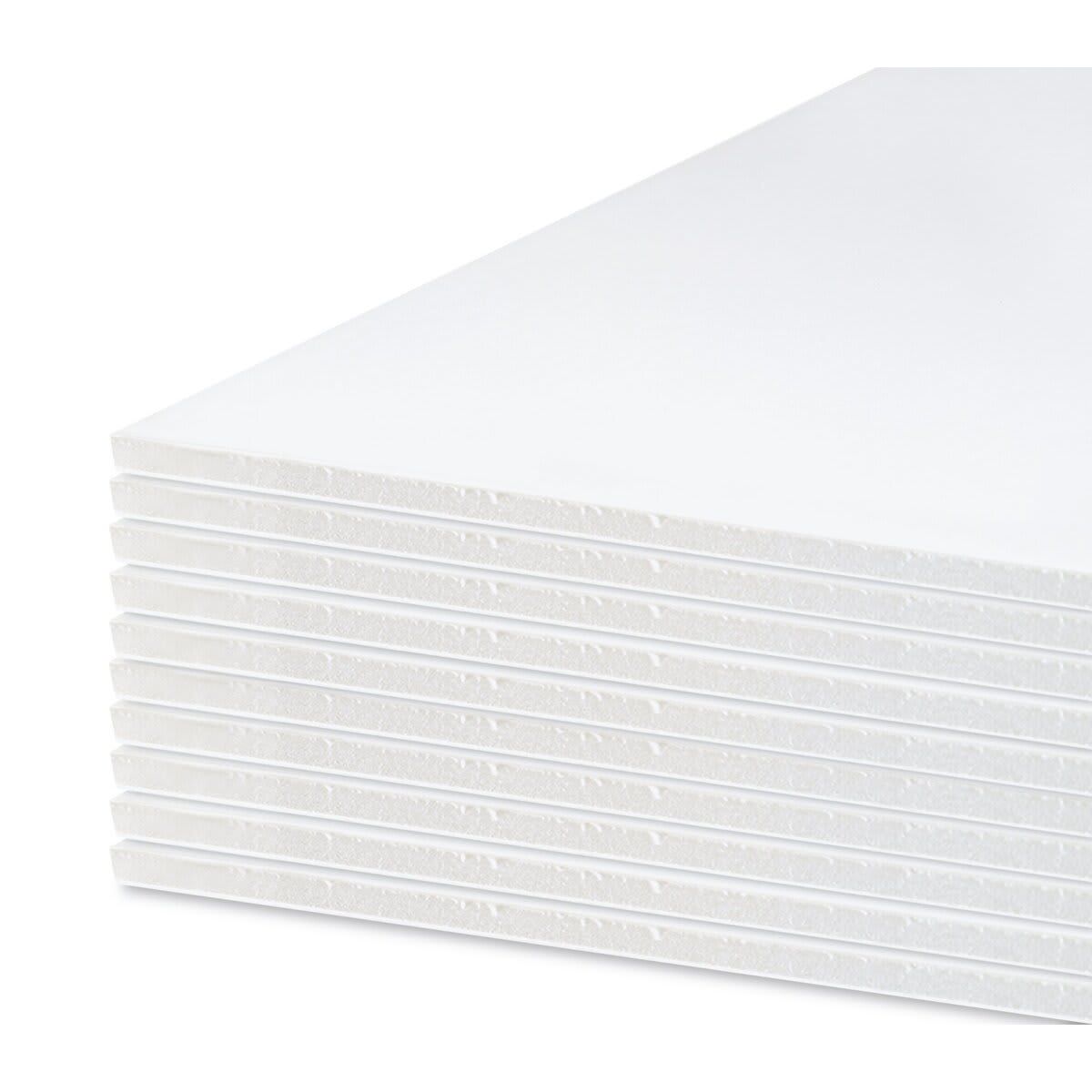 WHITE FOAMBOARD 40X60X1/2 CLAY COATED product preview