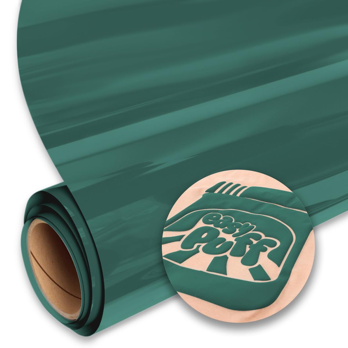 12" PUFF GREEN HTV product photo