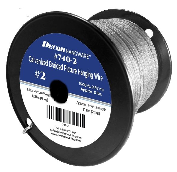 BRAIDED PICTURE WIRE No.2 5lb SPOOL product preview
