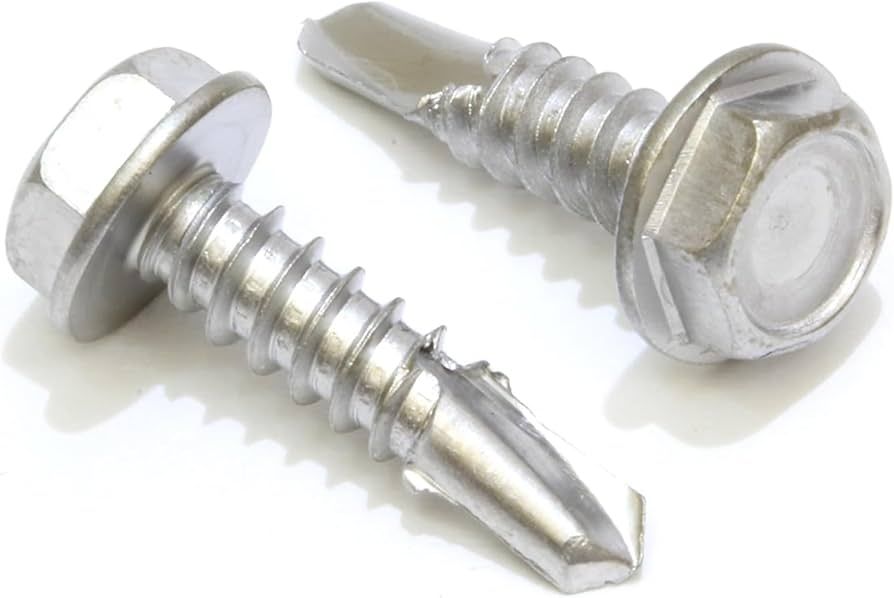 #6 X 1/2 HEX WASHER TEX SS-410..(STAINLESS STEEL 500's) product preview