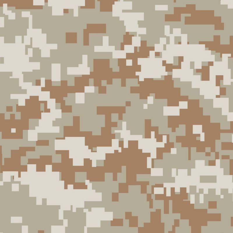 DIGI CAMO DESERT PATTERN 18"HTV product photo