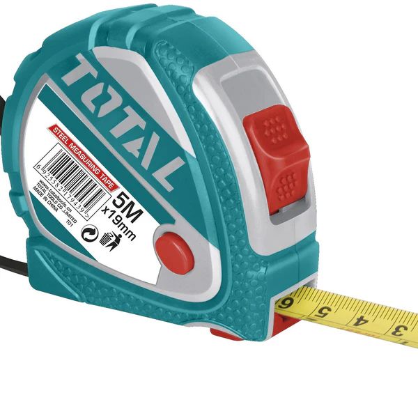 TOTAL MEASURING TAPE 5M X 19MM product photo