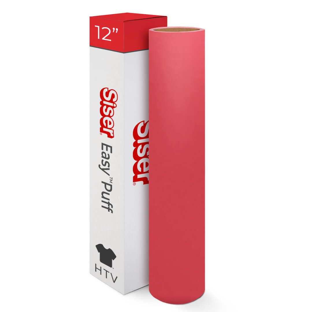 12" PUFF RED HTV product preview